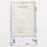 Папка для свидетельства о рождении, А5 &laquo;Динозаврики&raquo;