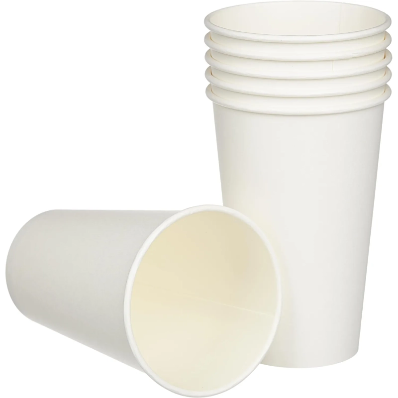 Стакан одноразовый бумажный белый HB80-360 ВЕНДИНГ 300 мл, d=80,50шт/уп