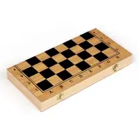 Настольная игра 3 в 1 &laquo;Король&raquo;: нарды, шахматы, шашки, 39&times;39 см