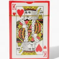 Карты игральные «Король», колода 54 шт., 5.7×8.7 см, красная рубашка