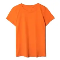 Футболка женская T-bolka Lady оранжевая, размер M