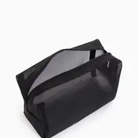 Косметичка дор Сетка 18*7,5*10, отд на молнии, черный Косметичка дор Сетка 18*7,5*10, отд на молнии, черный