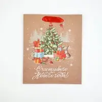 Набор новогодних пакетов &laquo;Новогодний&raquo;, 5 шт., 23&times;27&times;11.5 см