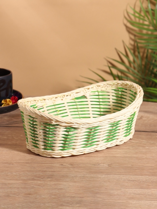 Корзина плетеная 28x19x10 см, ротанг