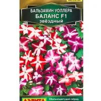 Семена цветов Бальзамин Баланс F1 звездный С. Hem Genetics Золотая серия, Ц/П,7 шт. Семена цветов Бальзамин Баланс F1 звездный С. Hem Genetics Золотая серия, Ц/П,7 шт.