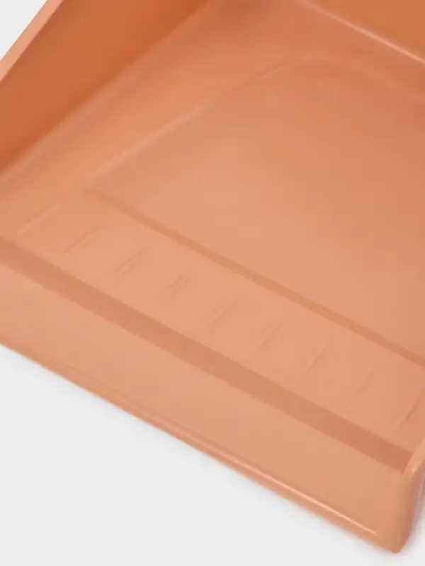 Щётка для пола: совок 24&times;25&times;81 см, щётка 24 см, персиковая