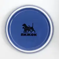 Миска, 100 мл, 10&times;3.2 см, керамика, синяя