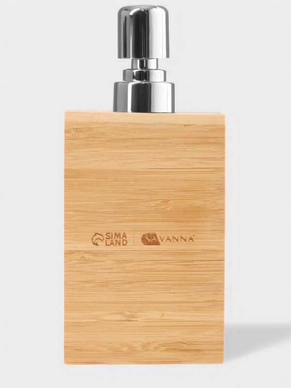 Набор аксессуаров для ванной BAMBOO, бамбук (дозатор. стакан, мыльница) Набор аксессуаров для ванной BAMBOO, бамбук (дозатор. стакан, мыльница)