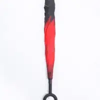 Зонт - наоборот &laquo;Цветы&raquo;, механический, 8 спиц, R=53/60 см, d=106 см, МИКС