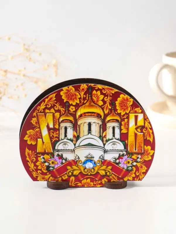 Салфетница  пасхальная №3, 12,8х10х5 см