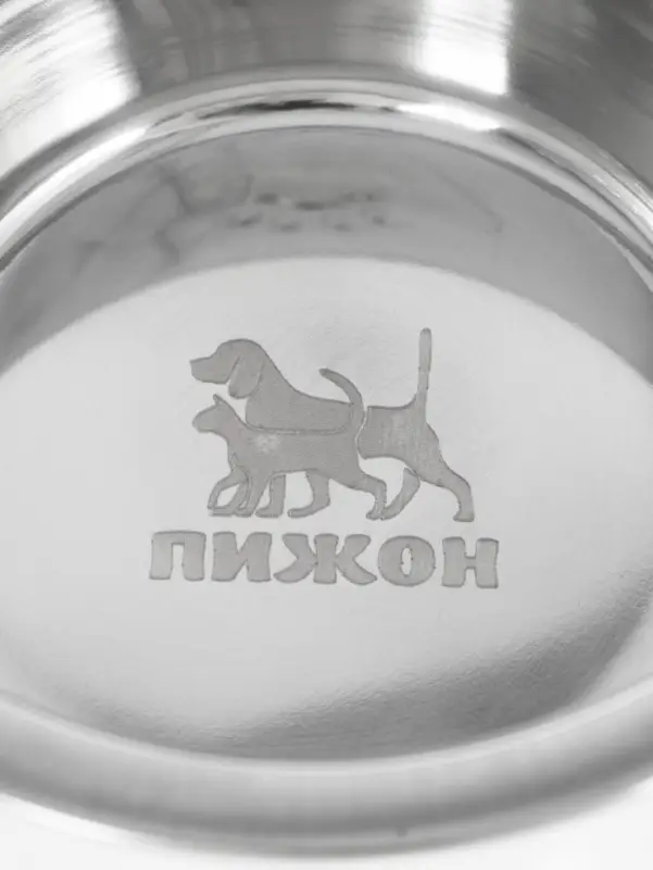 Набор из 2 рельефных мисок на подставке, 2&times;350 мл