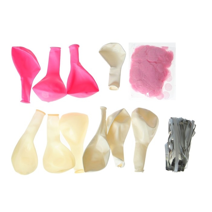 Фонтан из шаров &laquo;Мой единорог&raquo;, с конфетти, латекс, фольга, набор 10 шт.