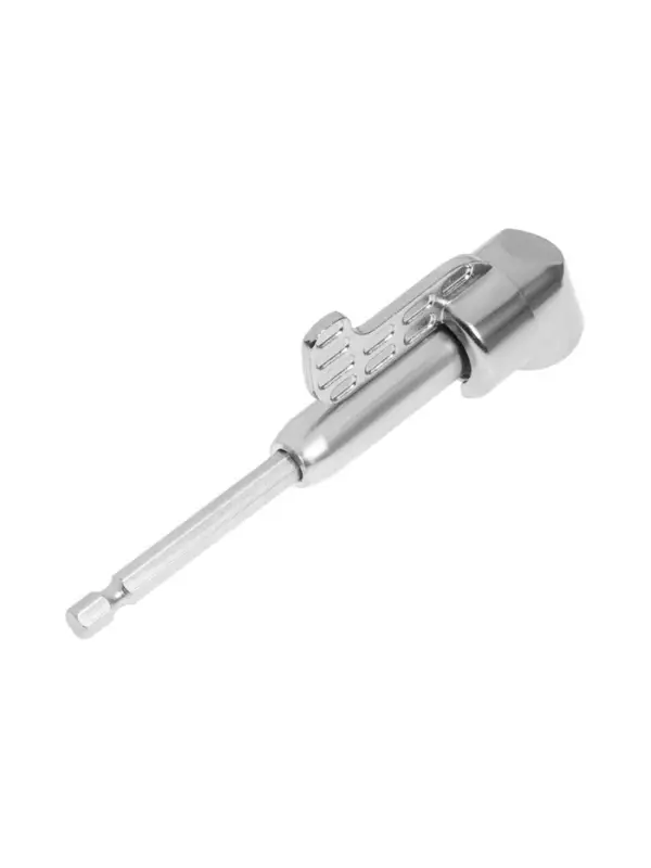 Адаптер угловой для дрели ТУНДРА, удлиненный, для работы в труднодоступных местах