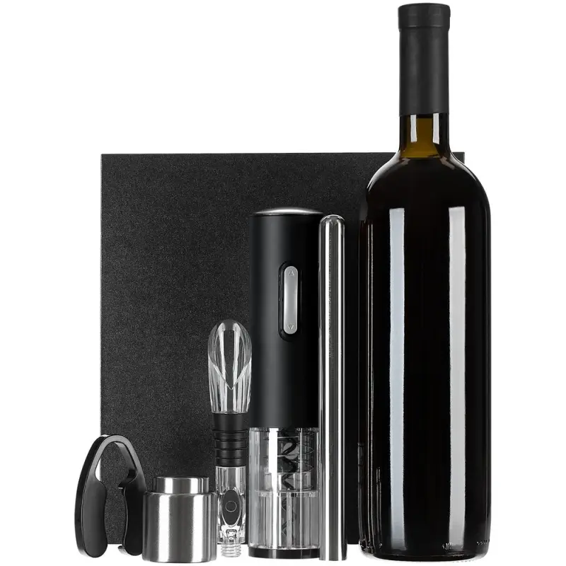 Винный набор Wine Diesel, черный Винный набор Wine Diesel, черный