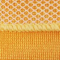 09 Салфетка микрофибра с абразивной сеткой для удаления грязи AVS MF-6109 (35х40см)(1шт)