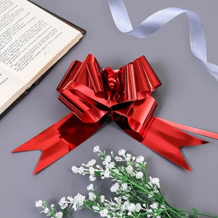 Бант - бабочка №5, красный глянцевый Бант - бабочка №5, красный глянцевый