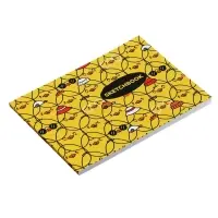 Скетчбук А5, 40 листов на склейке по короткой стороне "Утятки", обложка мелованный картон, блок 100 г/м&sup2;