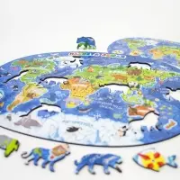 Пазл деревянный "Планета Земля" PZL-81