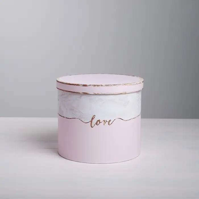 Набор коробок 4 в 1, упаковка подарочная, &laquo;Мрамор&raquo;, 14&times;14&times;13 - 20&times;20&times;17.5 см