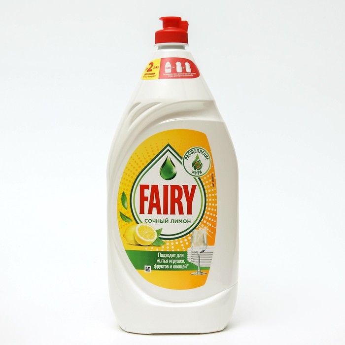 Средство для мытья посуды Fairy Средство для мытья посуды Fairy "Сочный лимон", 1.35 л