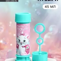 Мыльные пузыри, Коты аристократы, 45 мл Мыльные пузыри, Коты аристократы, 45 мл