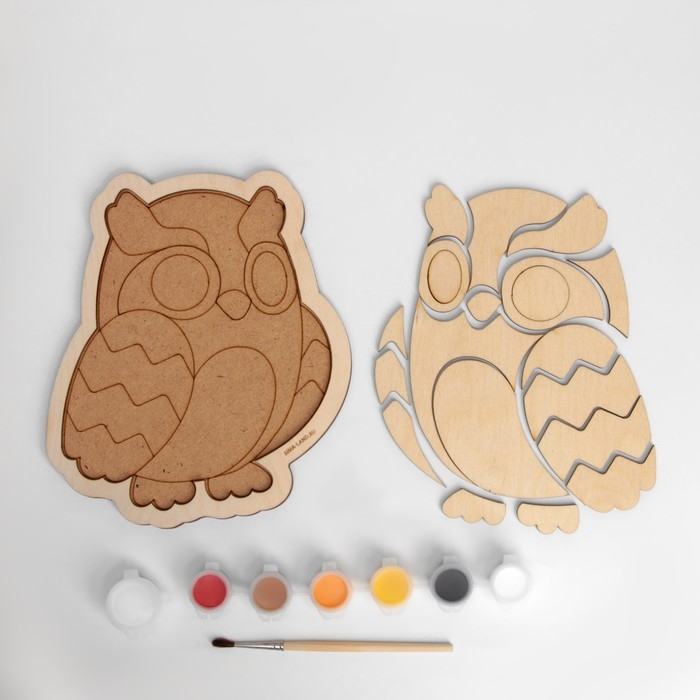 Роспись по дереву «Совушка», картина Роспись по дереву «Совушка», картина