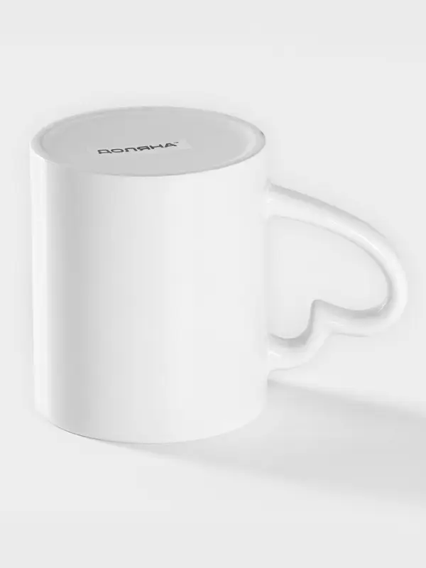 Кружка под сублимацию Доляна &laquo;Лав стори&raquo;, 320 мл, керамика, белая