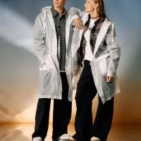 Дождевик RainDrop, красный, размер M/L