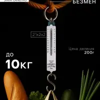 Весы-безмен Luazon, механические, до 10 кг, цена деления 200 г