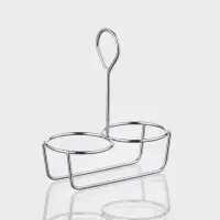 Набор для специй "Стиль" 2 шт, на подставке, 130 мл Набор для специй "Стиль" 2 шт, на подставке, 130 мл