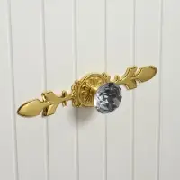 Ручка-кнопка CAPPIO, d=30 мм, L=168 мм, цвет золото