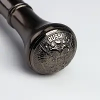 Сувенирная трость с клинком 30 см, набалдашник: Герб РФ