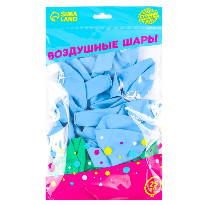 Воздушный шар латексный 12 Воздушный шар латексный 12" «Слава ВДВ», 25 шт.