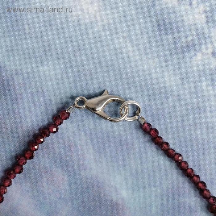 Браслет шар №3 «Шпинель» под гранат, 20 см Браслет шар №3 «Шпинель» под гранат, 20 см