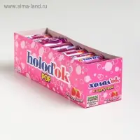 Конфеты &laquo;Холодок&raquo; с шипучкой со вкусом клубники, в стике,15 г