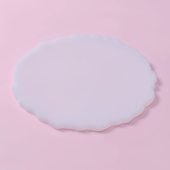 Молд Доляна «Эстель», силикон, d=26 см, прозрачный Молд Доляна «Эстель», силикон, d=26 см, прозрачный