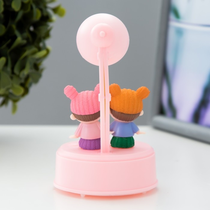 Ночник Ночник "Друзья" LED от батареек 3хААА 7,7х7,5х12,5 см RISALUX