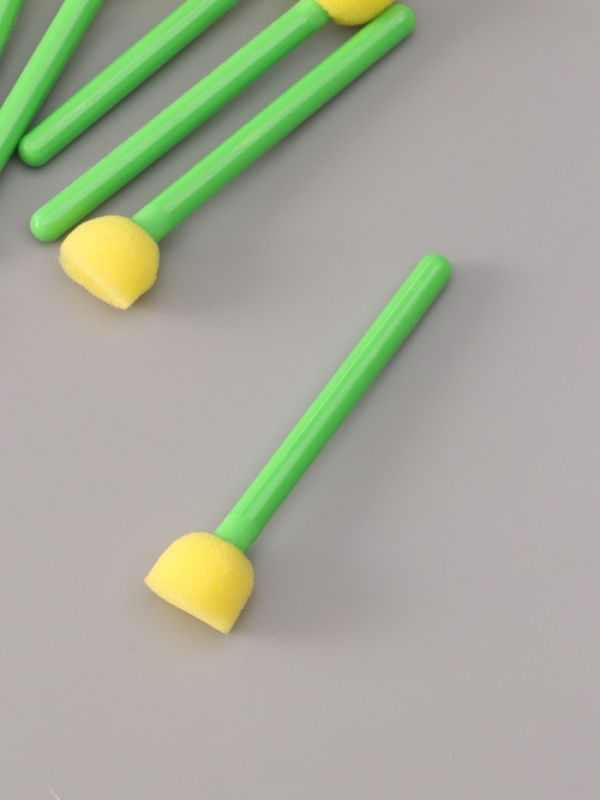 Набор кистей для рисования - спонжей, 8 шт 10х2 см Набор кистей для рисования - спонжей, 8 шт 10х2 см