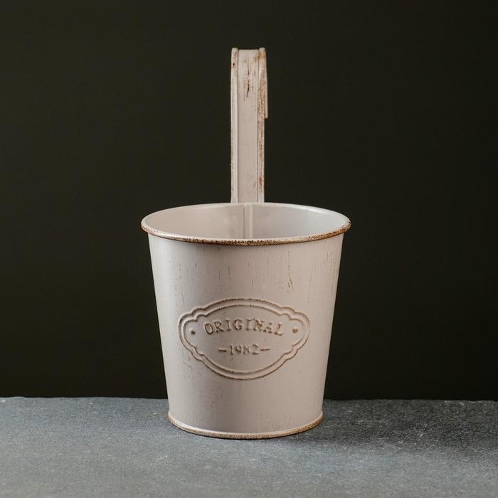 Кашпо подвесное «Ведерко Улла», 10×18 см, МИКС Кашпо подвесное «Ведерко Улла», 10×18 см, МИКС