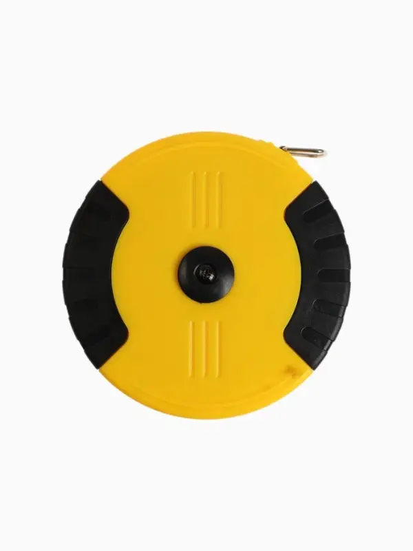 Рулетка геодезическая ТУНДРА, ПВХ лента, закрытый корпус, 30 м &times; 15 мм