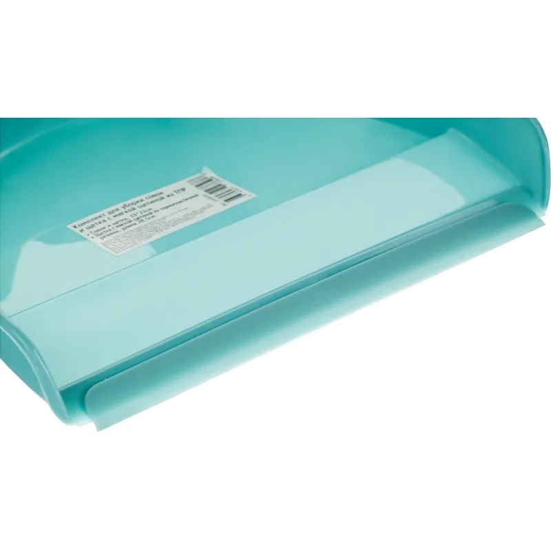 Набор для уборки совок и щетка с мягкой щетиной из ТПР 33х22см HD5001