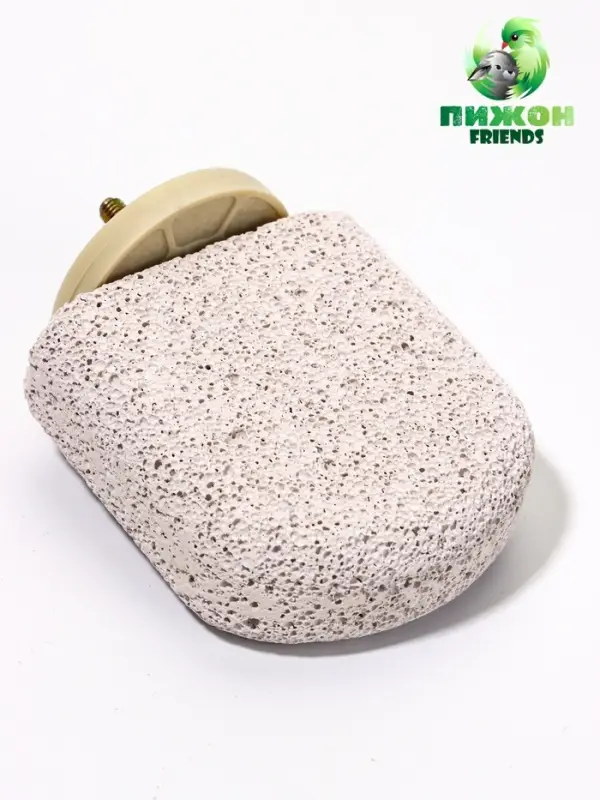 Минеральная жёрдочка для птиц &laquo;Пристань&raquo;, 7&times;6 см