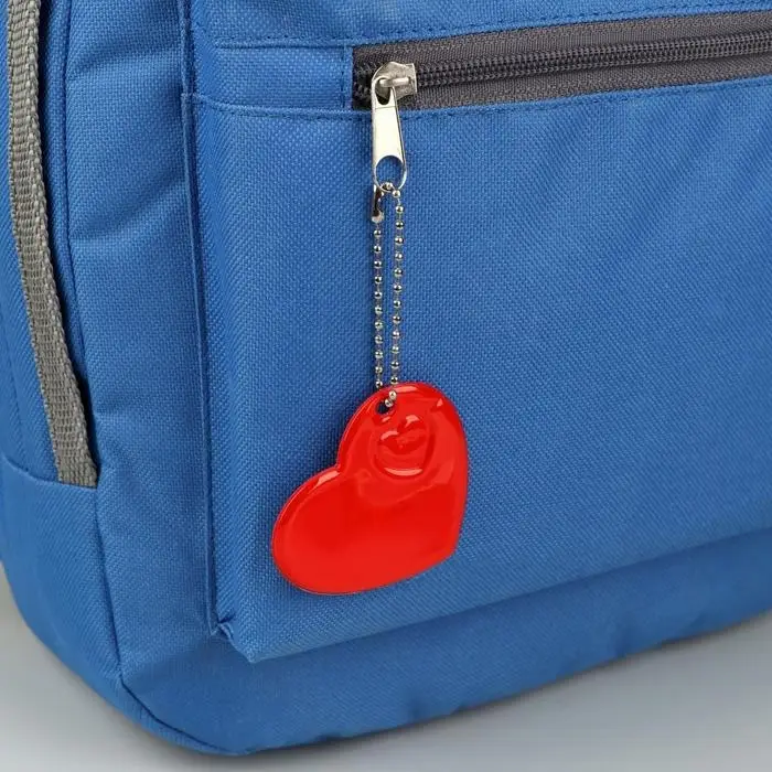 Светоотражающий элемент «Сердце», 5×5.5 см, МИКС Светоотражающий элемент «Сердце», 5×5.5 см, МИКС