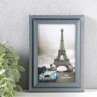 Фоторамка пластик 10х15 см "Остин" серый графит 18,5х13,5х1,5 см