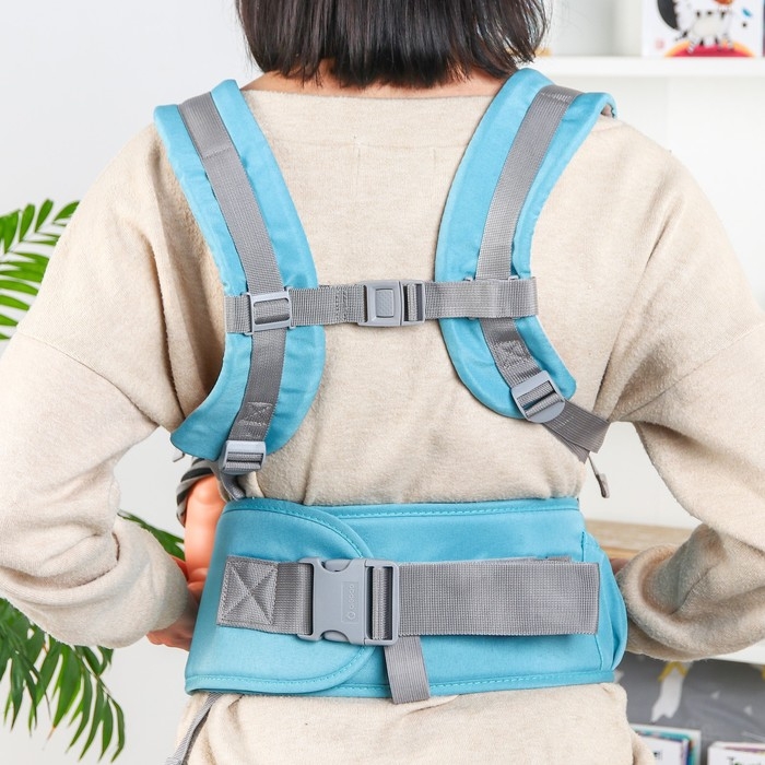 Рюкзак-кенгуру, хипсит для малыша «Звезды», от 3 до 20 кг., цвет бирюзовый Рюкзак-кенгуру, хипсит для малыша «Звезды», от 3 до 20 кг., цвет бирюзовый