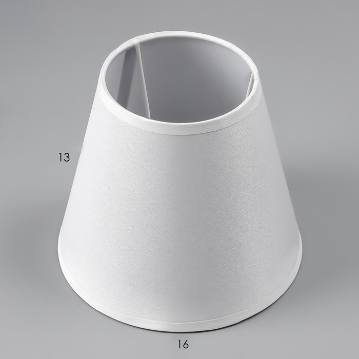 Абажур Е14 белый 15,5х15,5х13,7 см Абажур Е14 белый 15,5х15,5х13,7 см