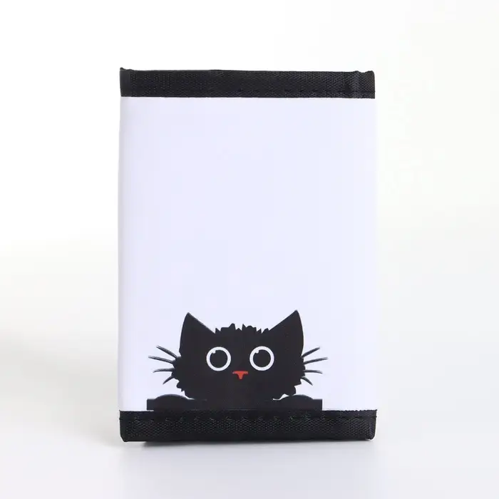 Кошелёк детский на липучке &laquo;Выбражулька&raquo;, белый