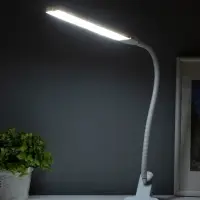 Настольная лампа RISALUX &laquo;Семи&raquo;, LED 5 Вт, 6000К, 7.5&times;10.5&times;65 см, белый