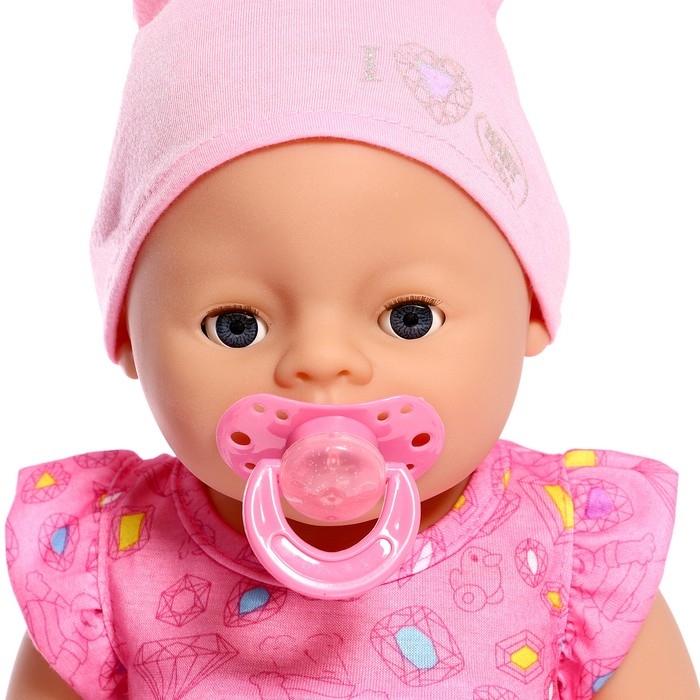 Пупс функциональный «Мой малыш» с аксессуарами, пьёт, писает