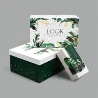 Набор коробок 10 в 1, упаковка подарочная, &laquo;GREEN&raquo;, 12&times;7&times;4 - 32.5&times;20&times;12.5 см